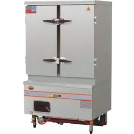 双门蒸柜(燃气蒸箱)48盘