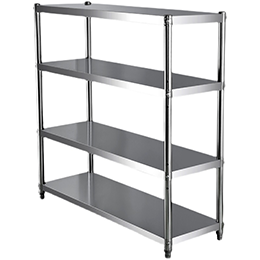 四层接水盘货架