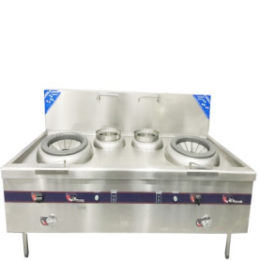 中餐燃气炒菜灶（双头双尾节能炒炉）