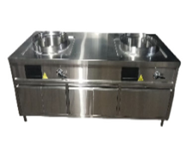 一体岛式豪华电磁现煮组合炉